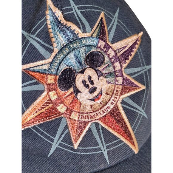 Disneyland Resort Blue Baseball Cape With Compass Embroidery - Picture 3 of 9